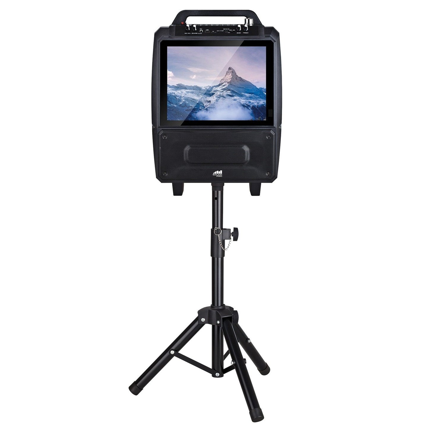 Naxa NDS-9000 Portable Bluetooth Speaker System w/14" LED Video Screen