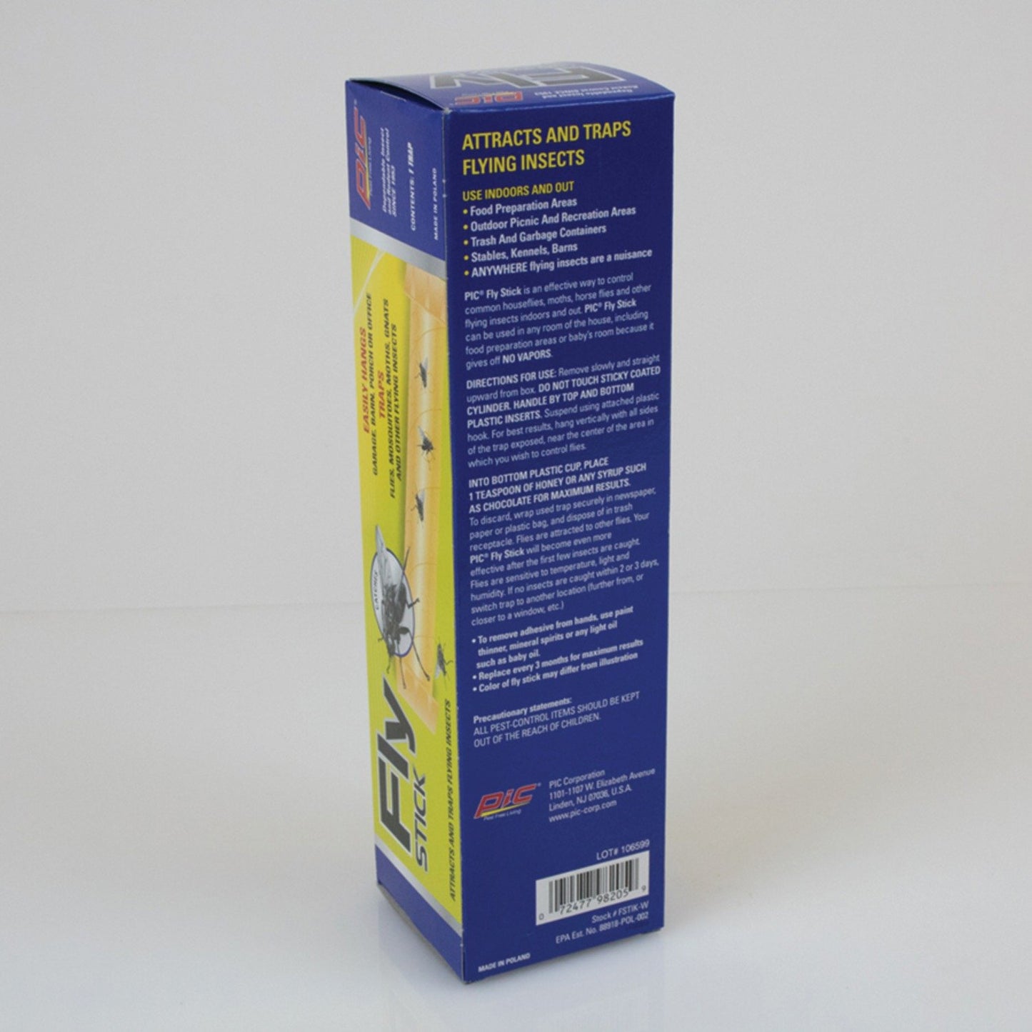 PIC FSTIKW Jumbo Fly Stick