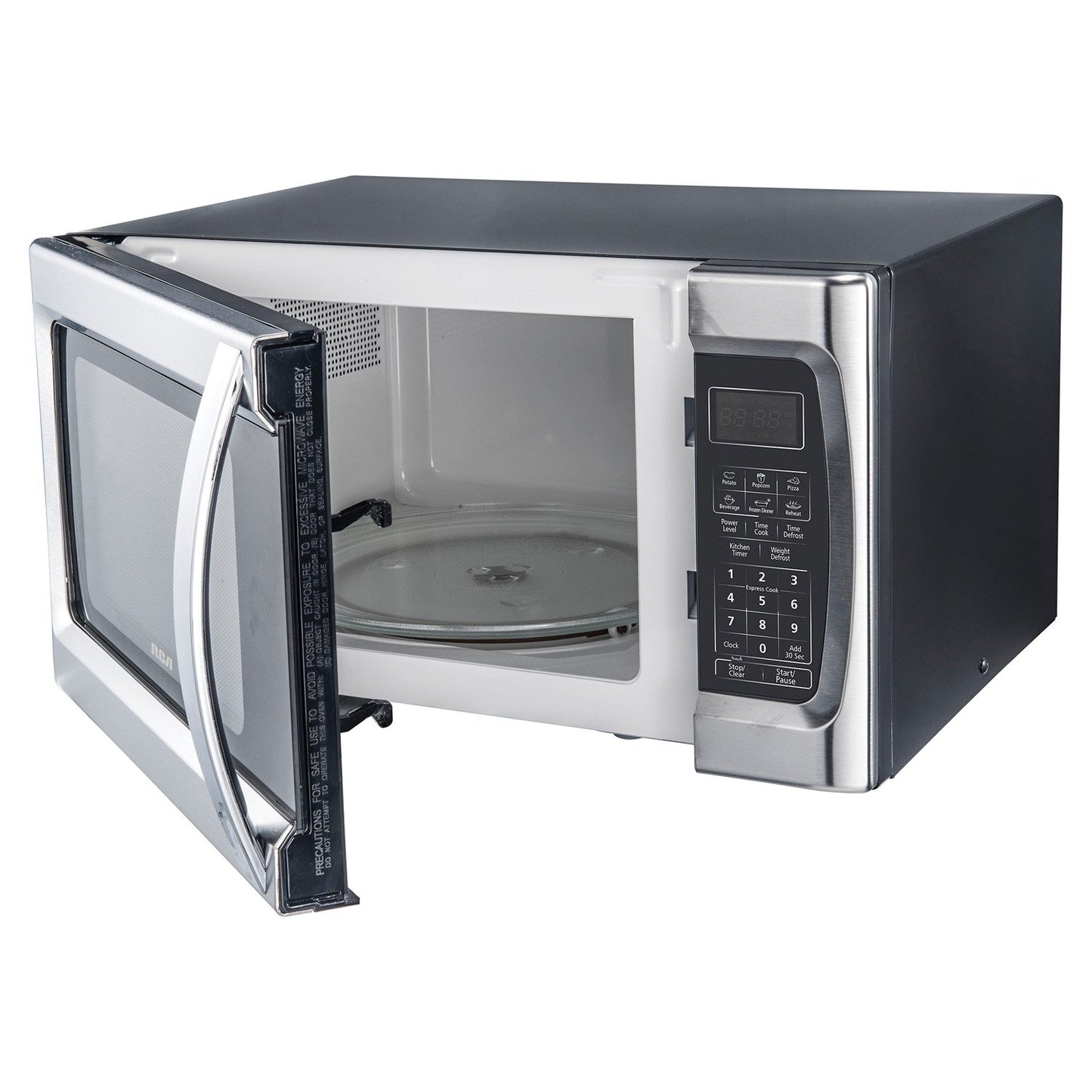 RCA RMW1178 1,000-Watt 1.1-Cubic-Foot Stainless Steel Countertop Microwave