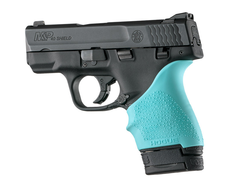Hogue 18404 Hall Beavertail Grip Sleeve S&W M&P Shield Ruger Lc9 Aqua