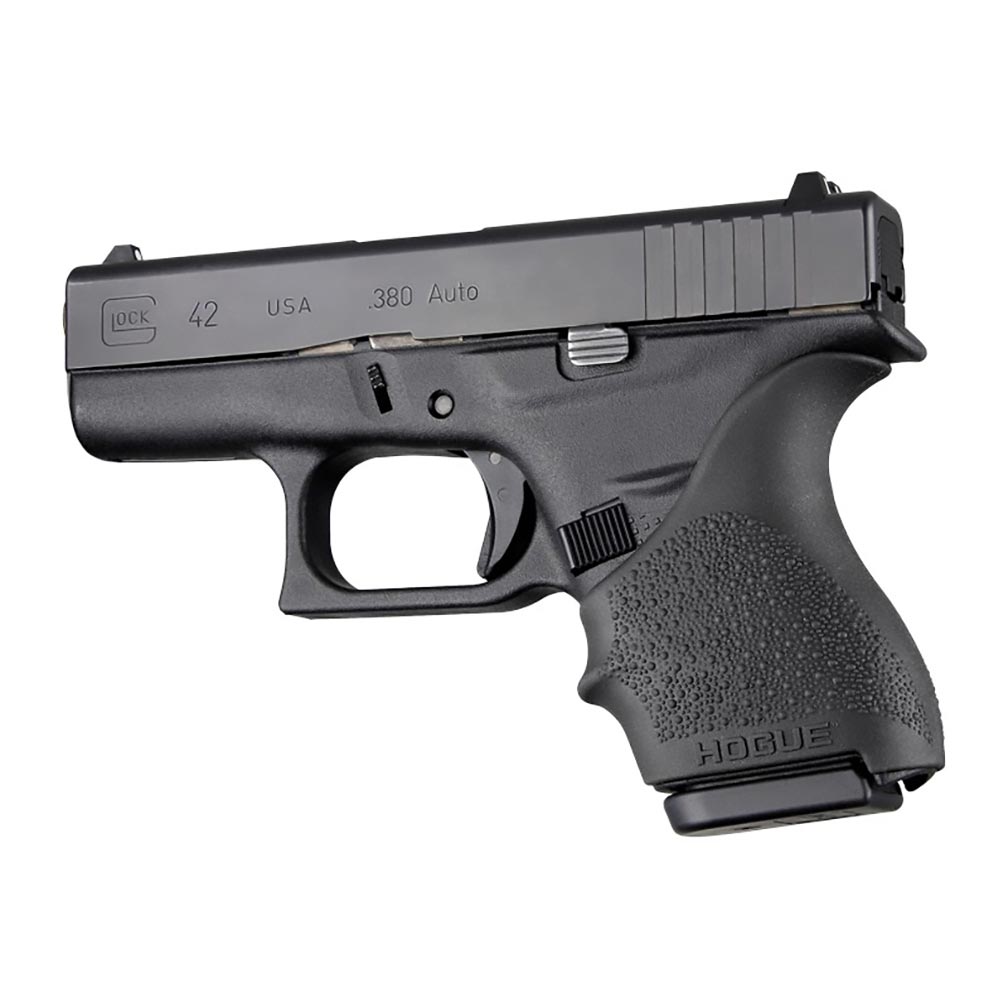 Hogue 18200 Hall Beavertail Grip Sleeve Glock 42 43 Black
