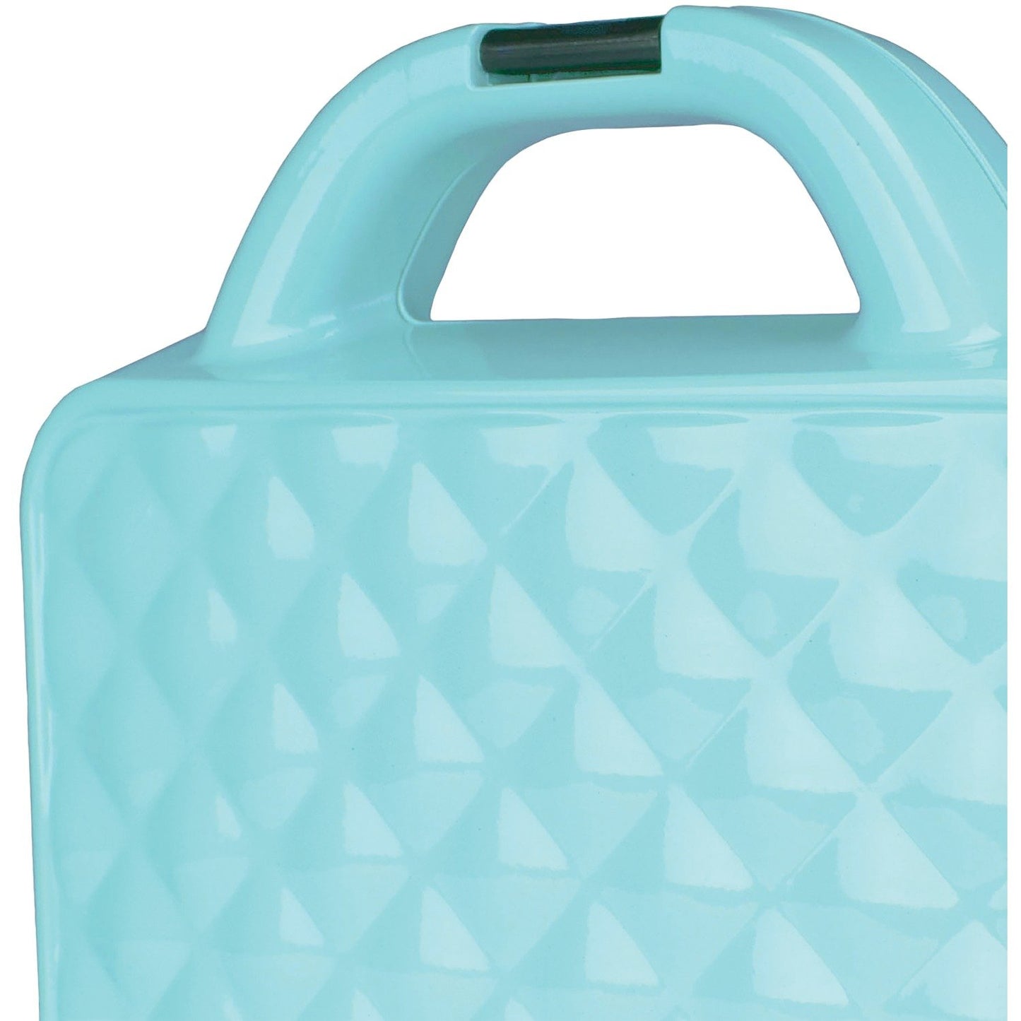 Brentwood Appl. TS-239BL Couture Purse Nonstick Dual Waffle Maker (Blue)