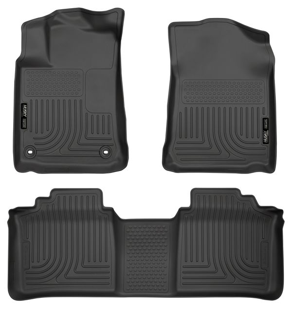 Husky 98501 Front/2nd Seat Floor Liners For 2013-18 Toyota Avalon Elec/Gas