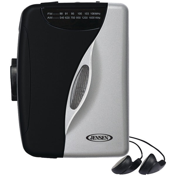 JENSEN Portable Stereo CD Cassette Recorder with AM/FM Radio (CD-550)