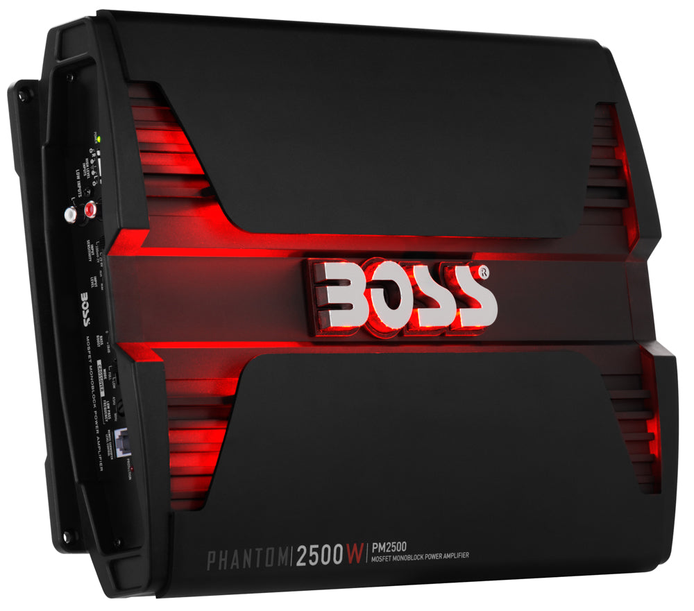 Boss Audio PM2500 2500 Watt Monoblock Phantom Amplifier