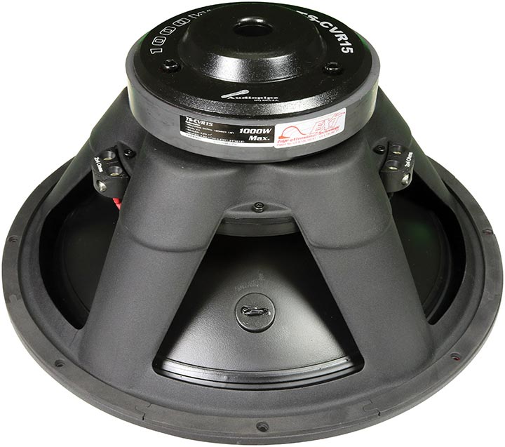 Audiopipe TSCVR15 15" Woofer 1000W Max 4 Ohm DVC