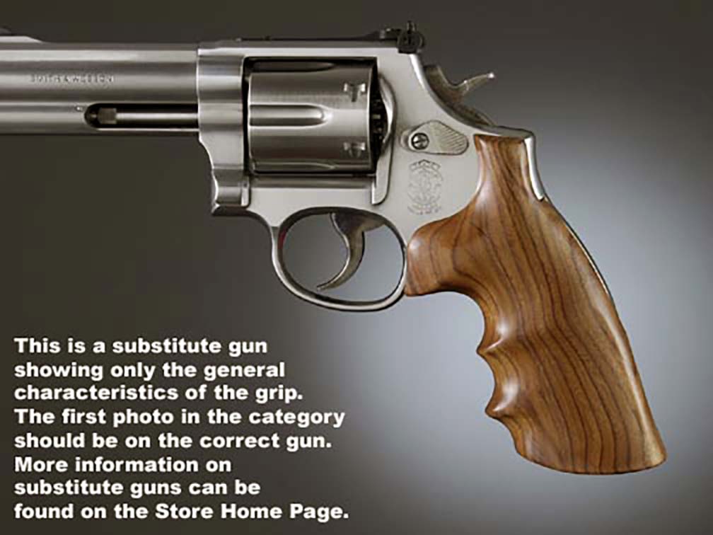 Hogue 19302 S&W K L Frame Revolvers Square To Round Conversion Pau Ferro