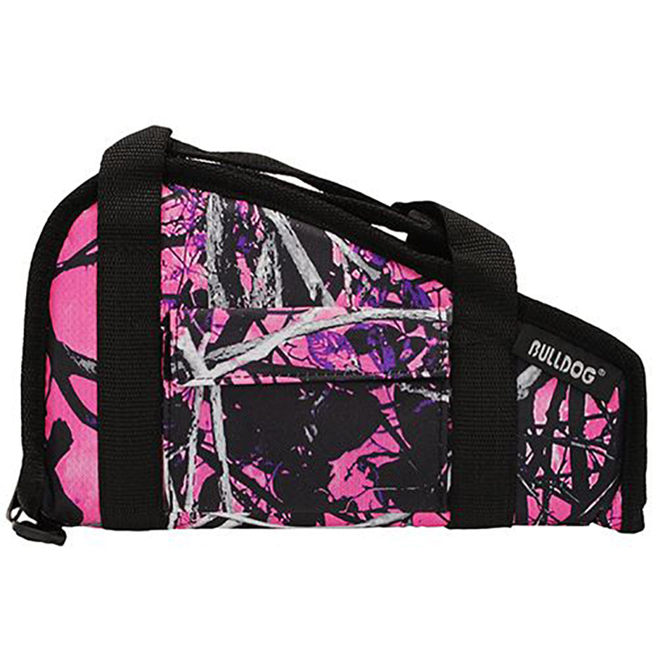 Bulldog BD600MDG Muddy Girl Camo Single Pistol Nylon Case with Accessory Pocket
