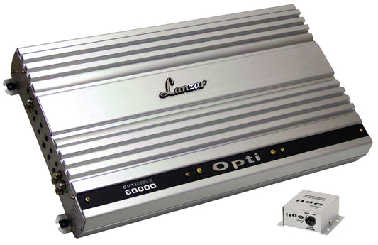 Lanzar OPTI6000D Optidrive Series 6000 Watt Mono Block Digital Competition Class Amplifier