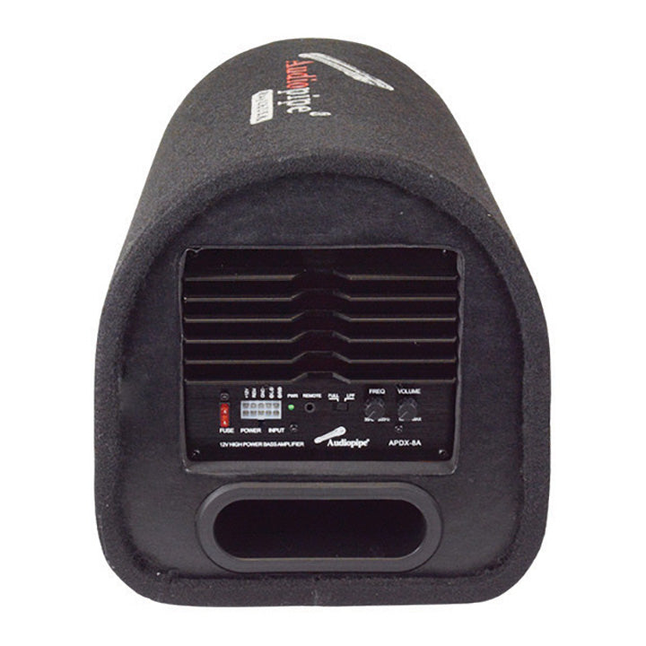 Audiopipe APDX8A 8" Single ported bass tube enclosure 400W