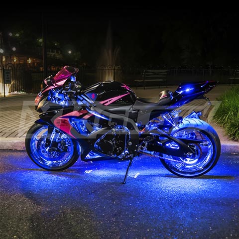 XKGlow XK034001B Motorcycle/ATV/Snowmobile LED Underbody Kit  Blue