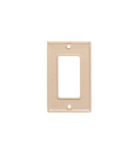 Icc IC107DFSIV Decorex Faceplate 1gang Ivory