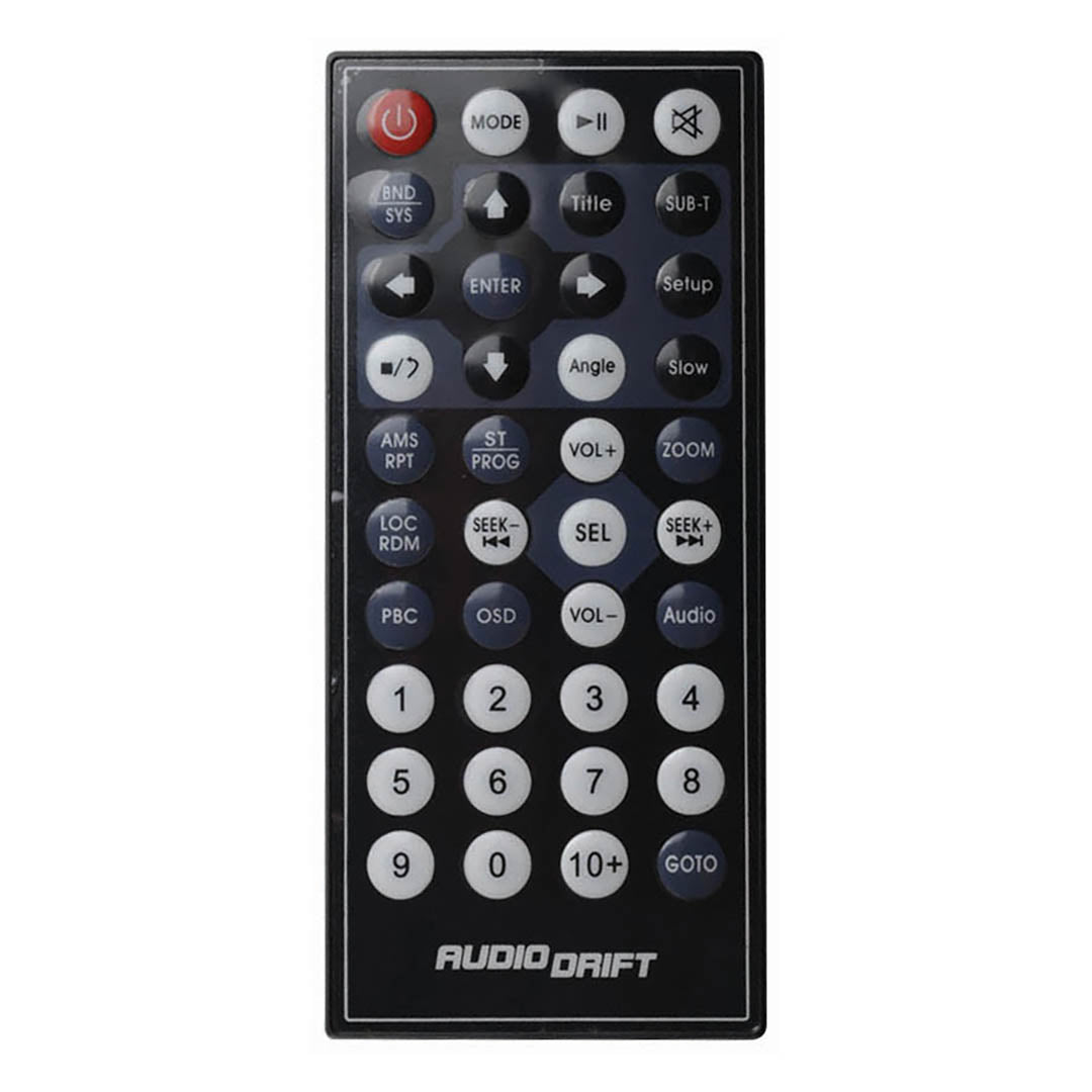 AudioDrift KDC6247AD 6.2" D.DIN DVD Fixed Face Touchscreen Receiver w/Bluetooth