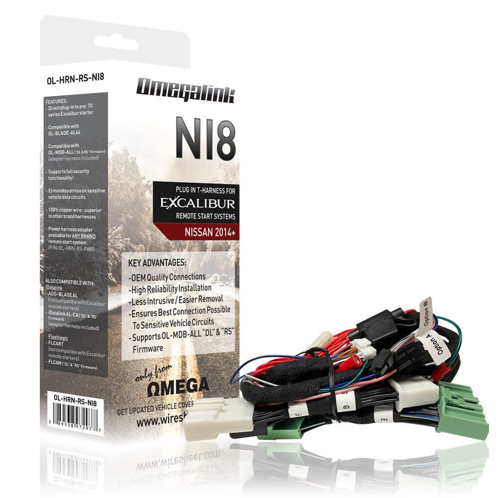 Excalibur OLHRNRSNI8 Analog T-Harness for Select Nissan Models