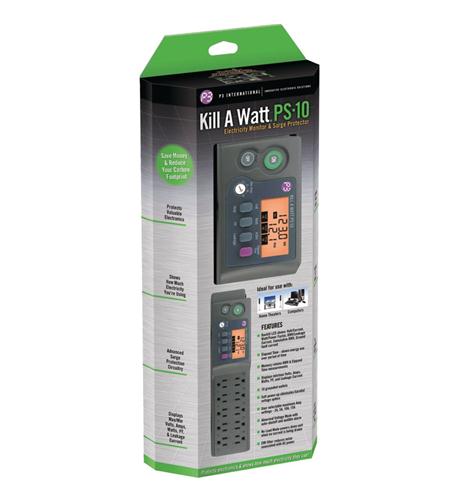 P3 International P4330 Kill-A-Watt PS-10 Electric Power Strip