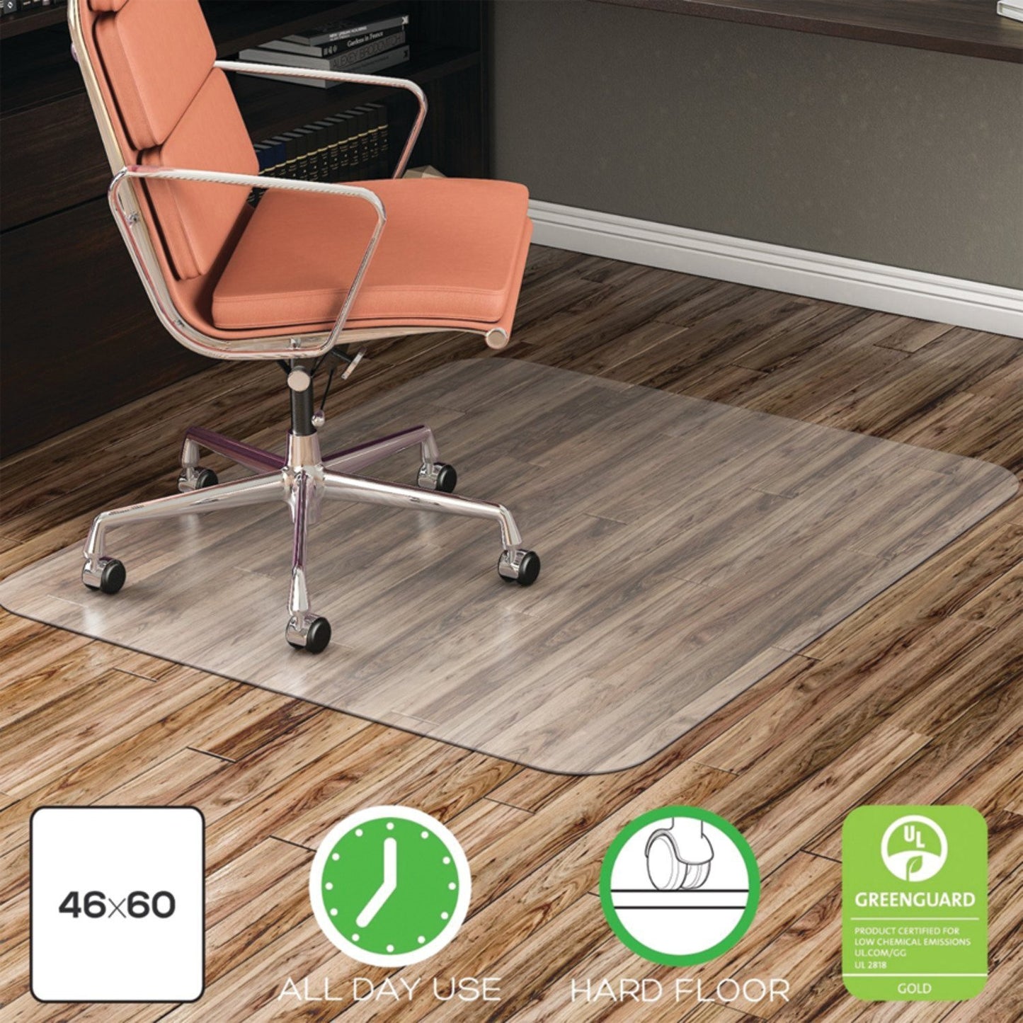 DEFLECTO CM2E442FCOM 46 X 60 Chairmat
