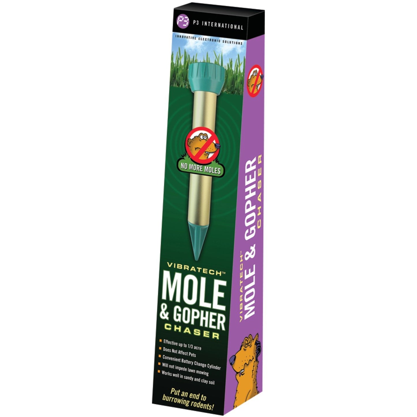 P3 INTERNATIONAL P7930 Vibratech Mole & Gopher Chaser