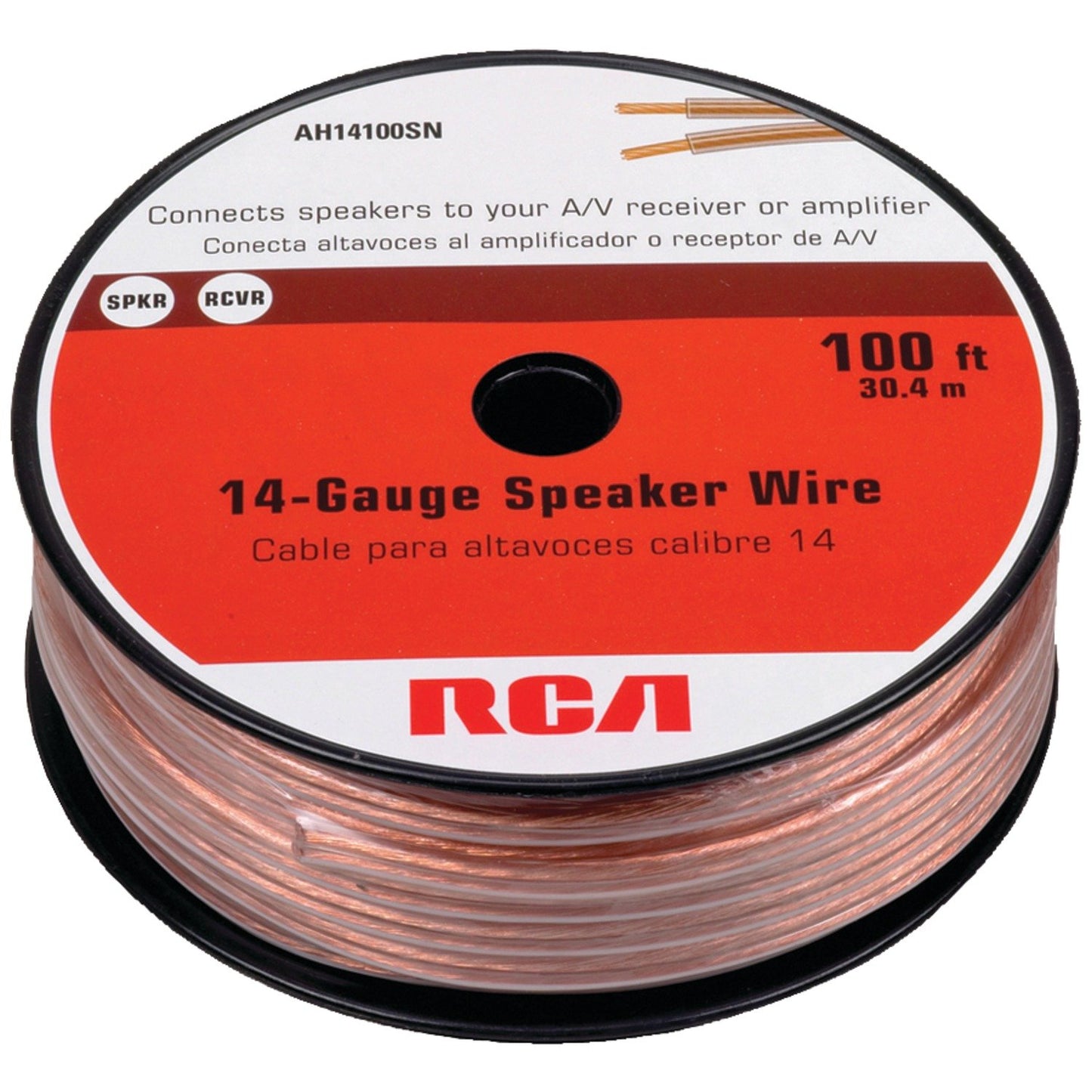 RCA AH14100SR 14-Gauge Speaker Wire (100ft)