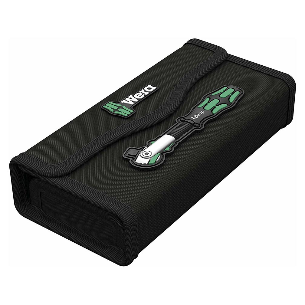 Wera 05004019001 8100 SA9 1/4" Drive Metal-Speed Ratchet & Socket Set 28pc