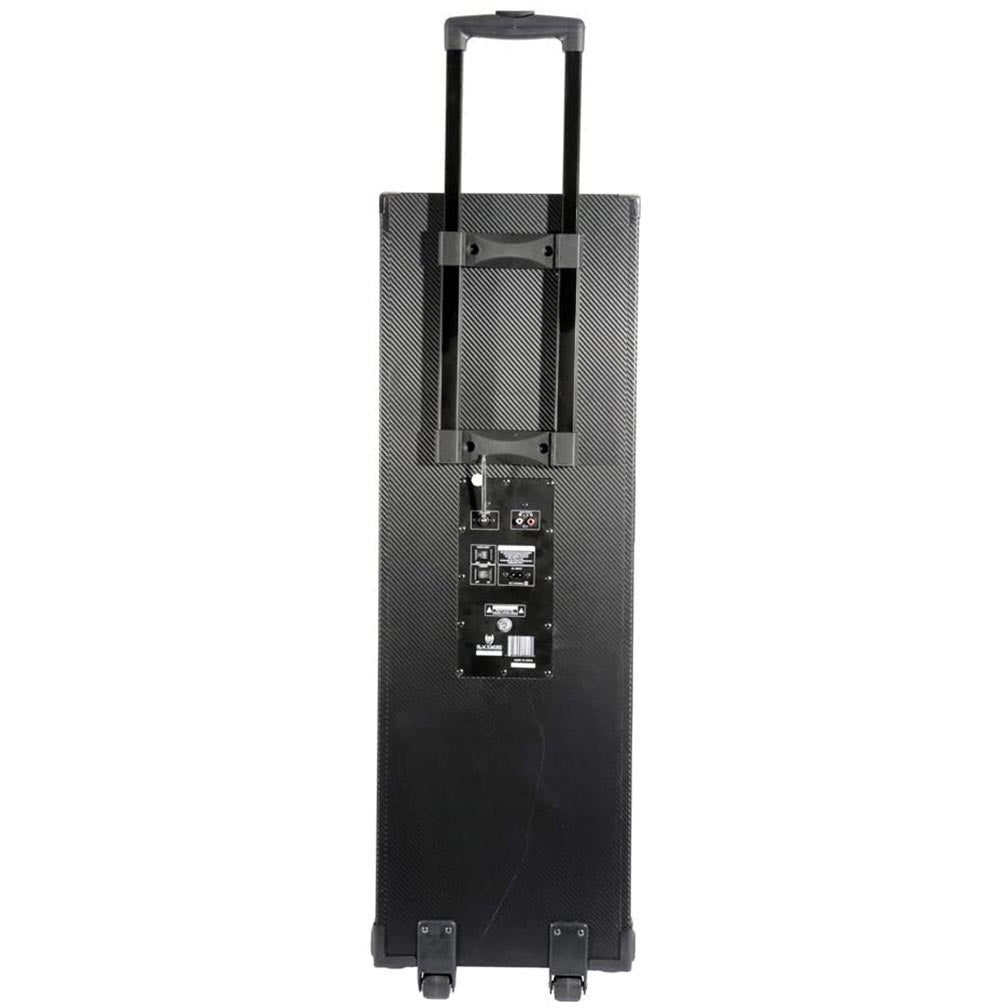 Blackmore BLS5210BT DJ Powered Amplified Speaker System/Bluetooth/MP3/LED Lights