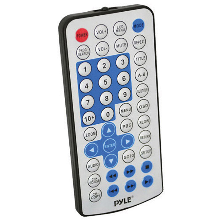 Pyle Home PDH7 7-Inch Portable TFT/LCD Monitor with Built-In DVD Player MP3/MP4/USB SD Card Slot