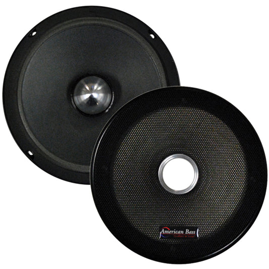 American Bass MX8DB - 8" Speaker Midrange 400W W Bullet Open Back (Sold Individually)