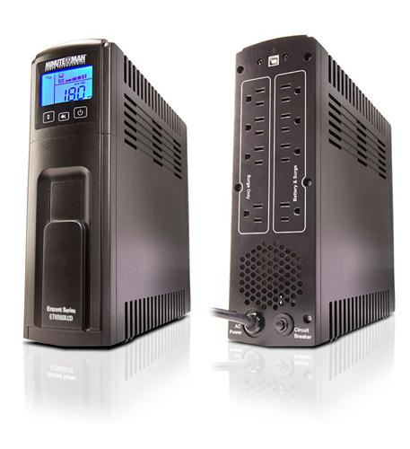 Minuteman ups ETR700LCD Entrust Lcd Series Ups 700va/420w