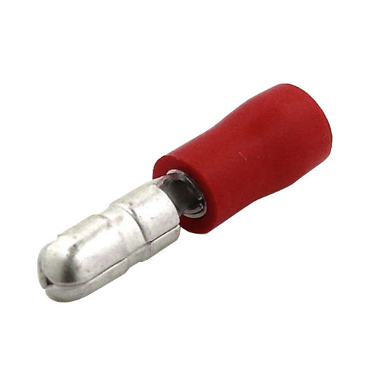 XSCORPION MB2218R Bullet Connectors 18/22ga. Male Red (100 pack)