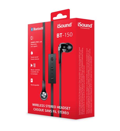 iSound DGHP-5612 Bt-150 Sweat-proof Bluetooth Earbuds