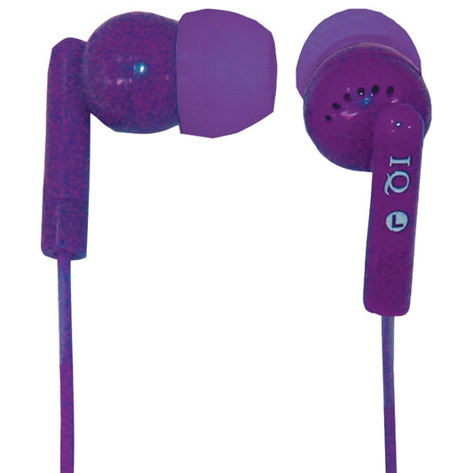 SUPERSONIC IQ-106 PURPLE Porockz Stereo Earphone (Purple)
