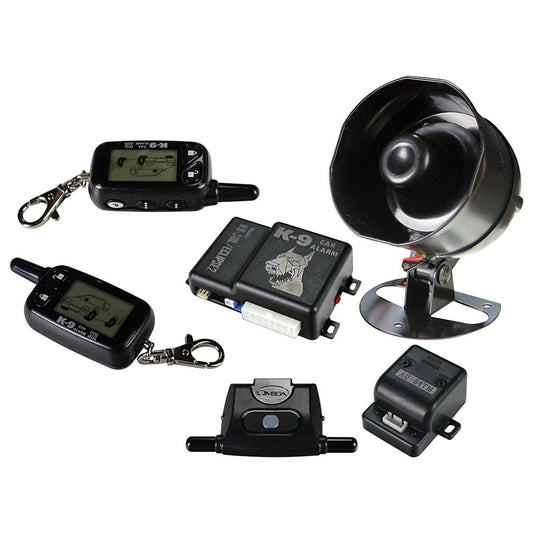K9ECLIPSE2 Car Alarm K9 With (2)2-Way Lcd Remotes (Replacement Remote-65101)