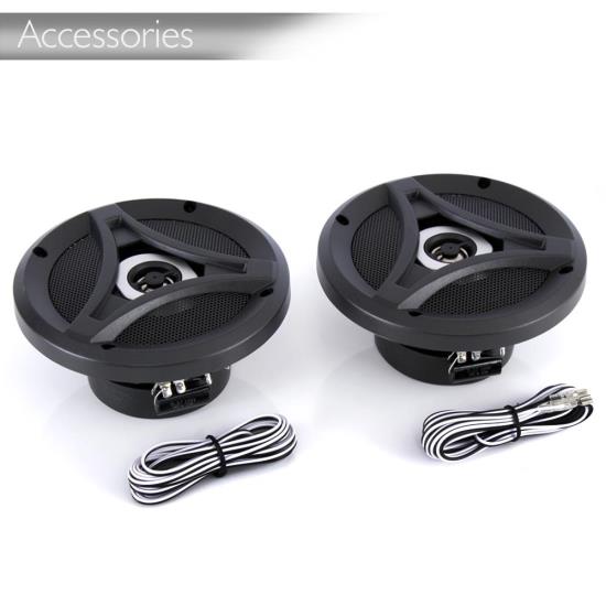 Lanzar DCT5.2 5.25-Inch 160-Watt 2-Way Coaxial Speaker Pair