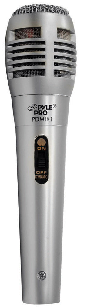 Pyle PDMIK1 Moving Coil Handheld Mic w/ 6.5' ft. XLR Cable