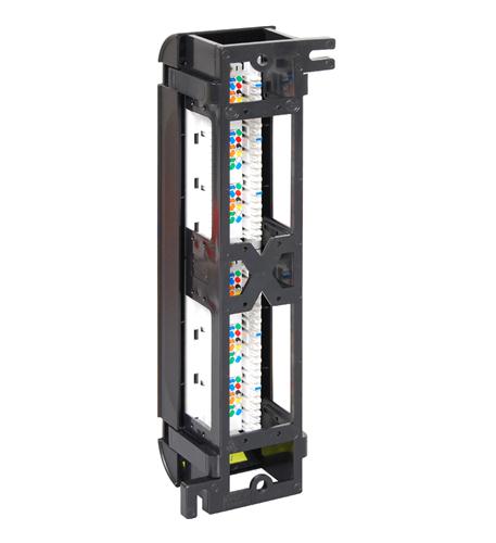 Icc ICMPP012U6 Patch Panel, Usoc Vertical, 6p6c 12-port