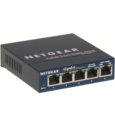 Netgear GS105NA 5 Port Gigabit Desktop Switch