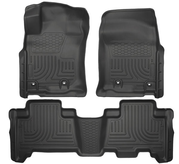 Husky 99571 Front/2nd Seat Floor Liners For 13-2020 4Runner/ 14-19 Gx460