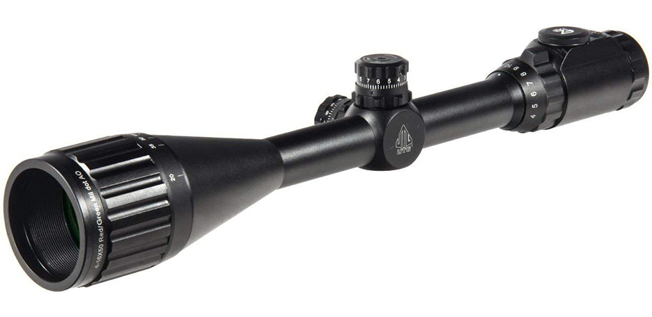 UTG SCPU4165AOIEW 4-1650 Hunter 36-color Mil-dot Riflescope