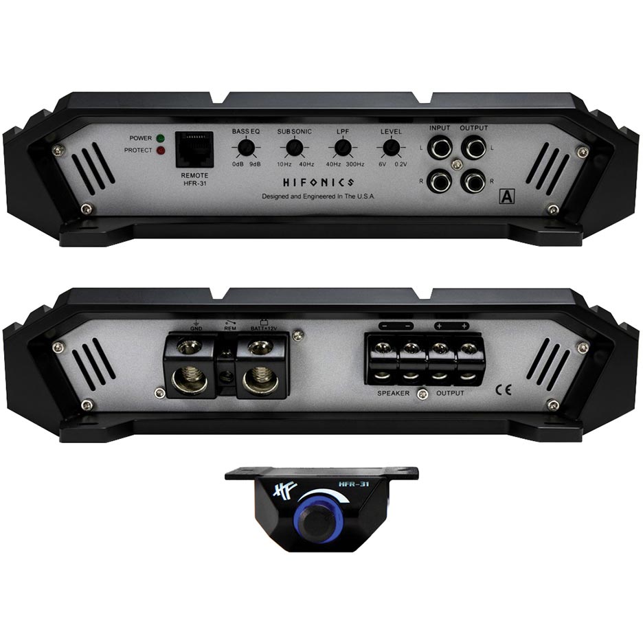 Hifonics ZXX-3200.1D 3200W Peak Zeus Series Class-D Monoblock 1-Ohm Stable Amplifier