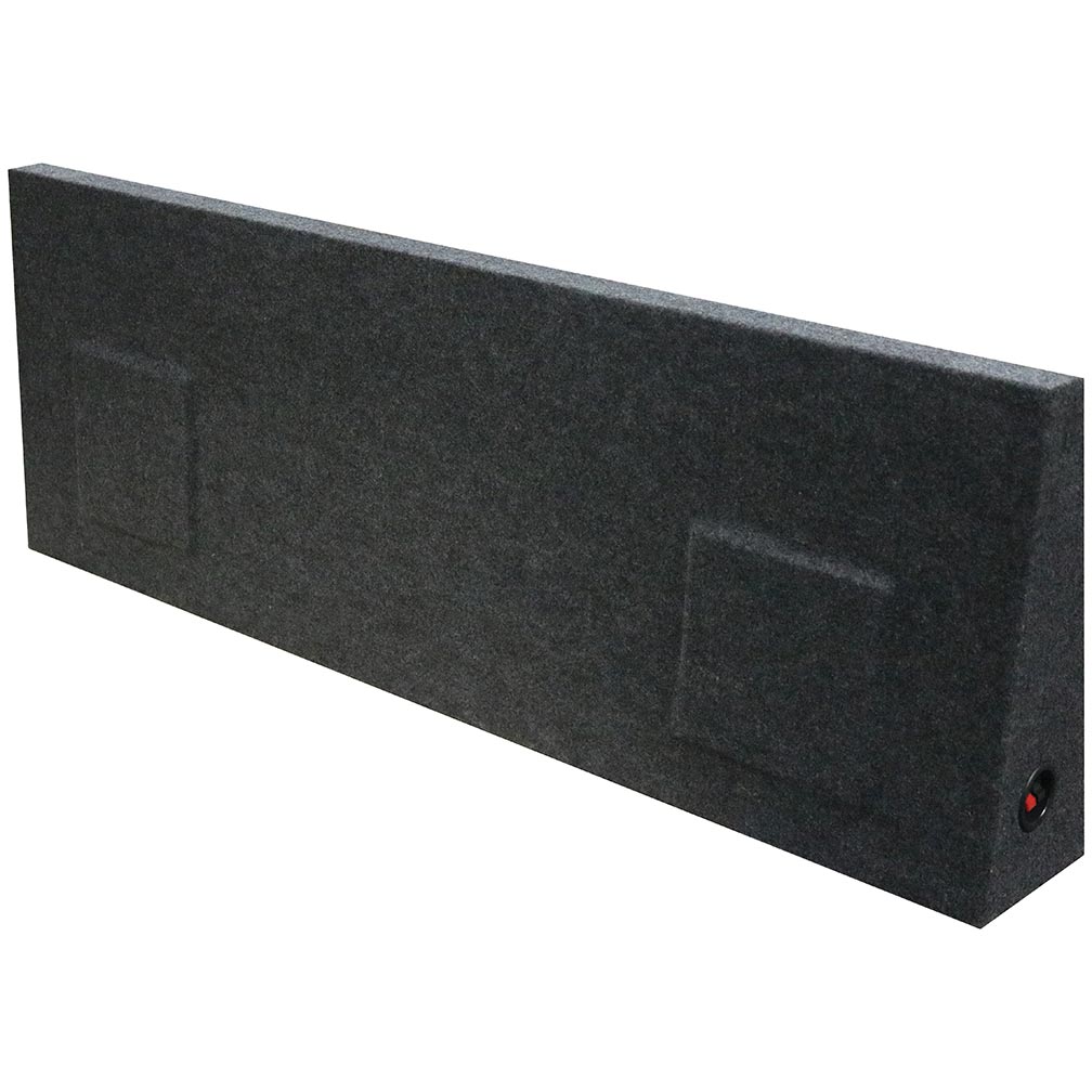 Qpower BQTUNDRA102014CREW 2hole 10" Toyota '14- Cur Tundra Crew Max Behind Seat