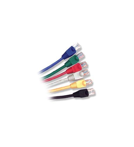 Icc ICPCSJ01RD Patch Cord, Cat 5e, Molded Boot, 1' Rd