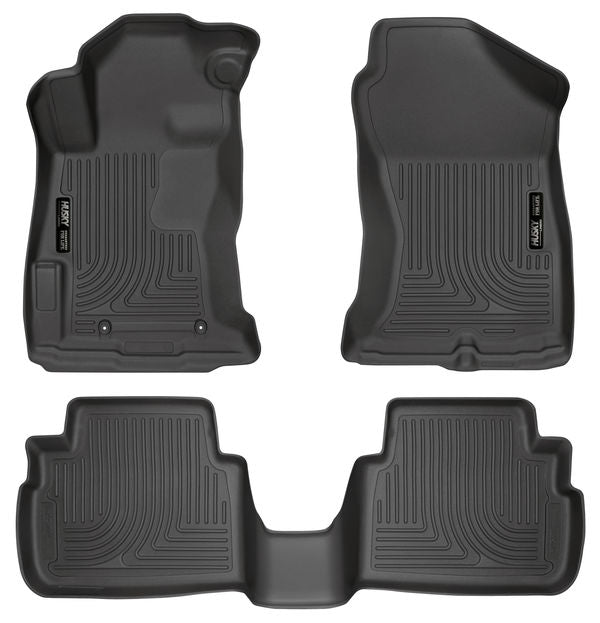 Husky 99661 Front/2nd Seat Floor Liners For 17-19 Impreza
