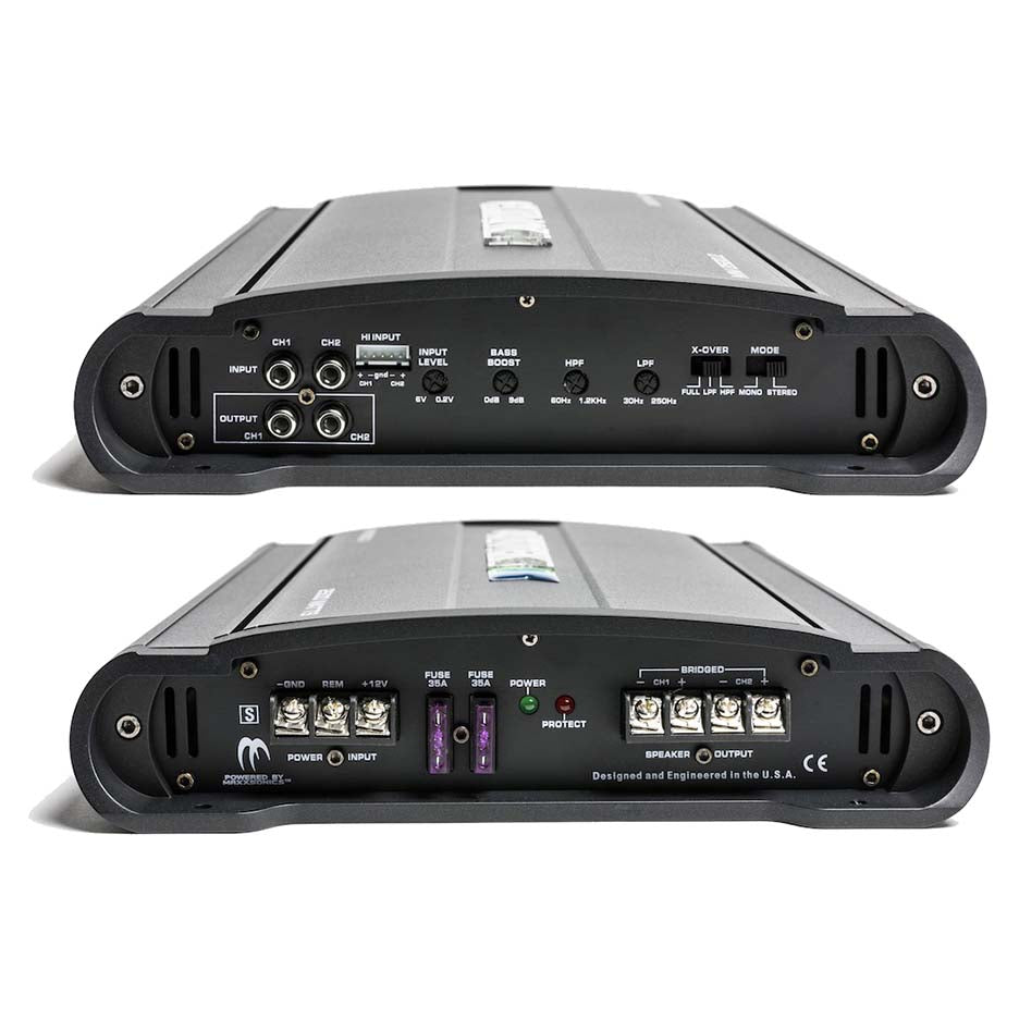 Autotek MM25202 Mean Machine 2 X 1250 @ 2 Ohms 1 X 2500 WATTS @ 4 Ohms Bridged