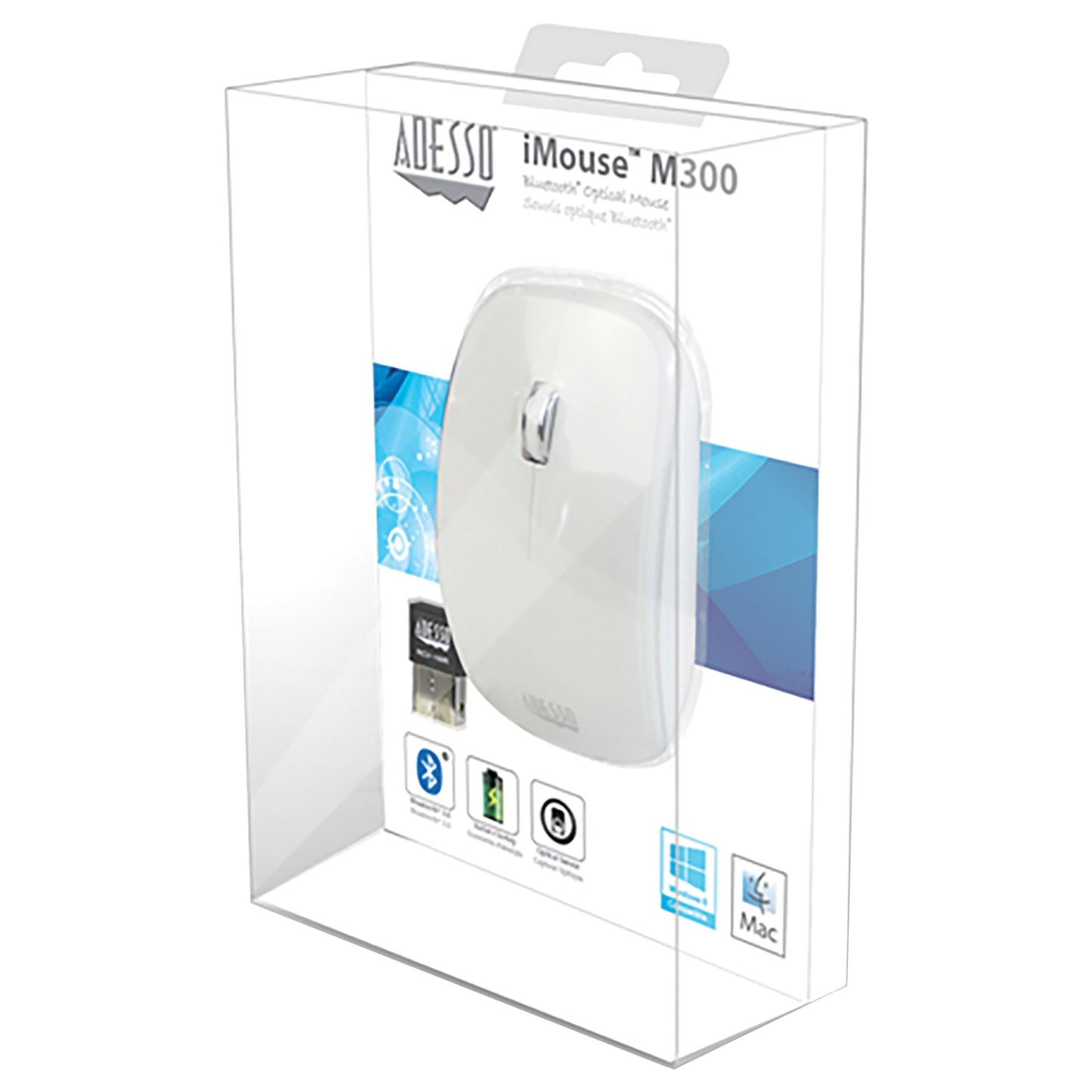 Adesso IMOUSE M300W iMouse M300W Bluetooth Optical Wireless Mouse