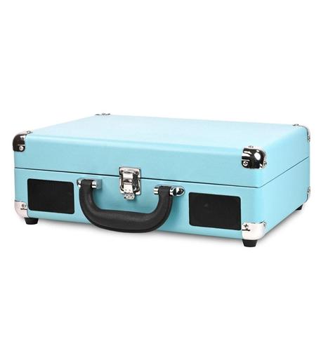 Innovative technology VSC-550BT-TRQ Bluetooth Suitcase Turntable Vmw-10-trq