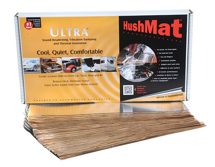 Hushmat 10501 Bulk Kit Silver (30) 12" x 23" sheets 58.1 Square Feet