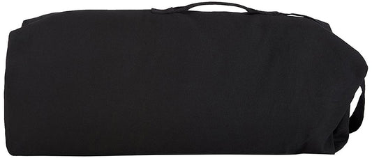 Stansport 1206 Deluxe Duffel Bag with Shoulder Strap - Black