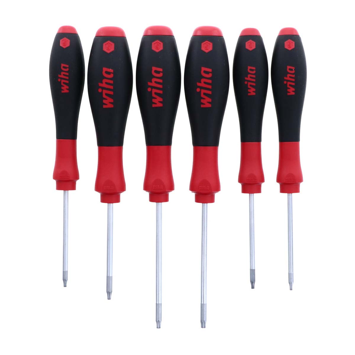 Wiha 36291 SoftFinish Torx Driver Screwdriver Set - 6 Piece