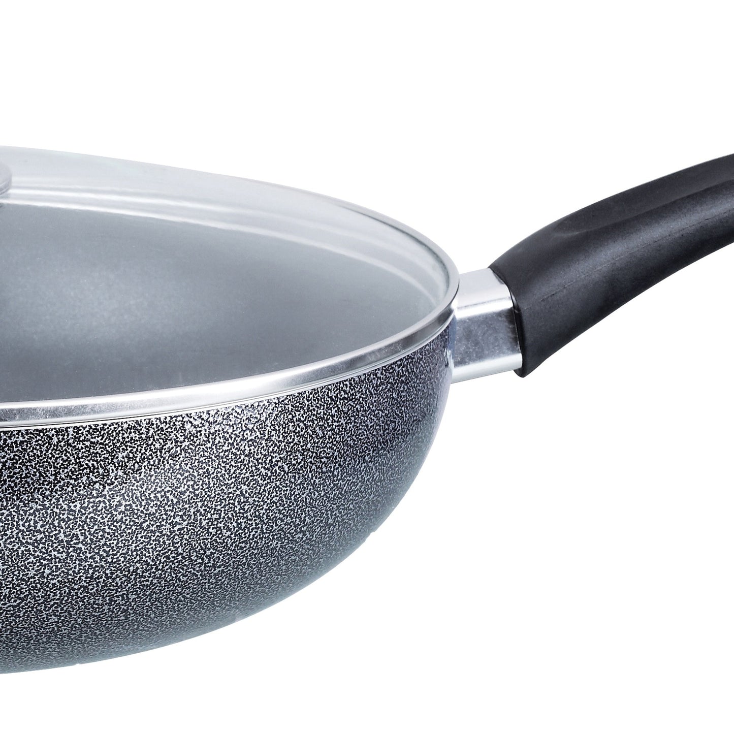 Brentwood Appliances BWL-408 Nonstick Aluminum Wok with Lid (12-Inch)