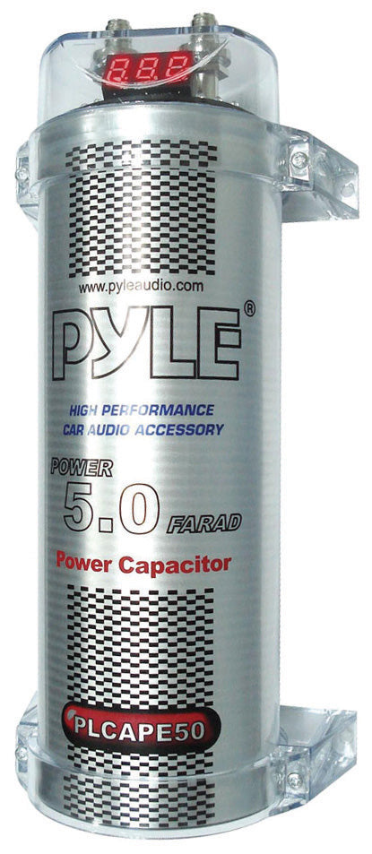 PYLE PLCAPE50 5.0 Farad Digital Power Capacitor