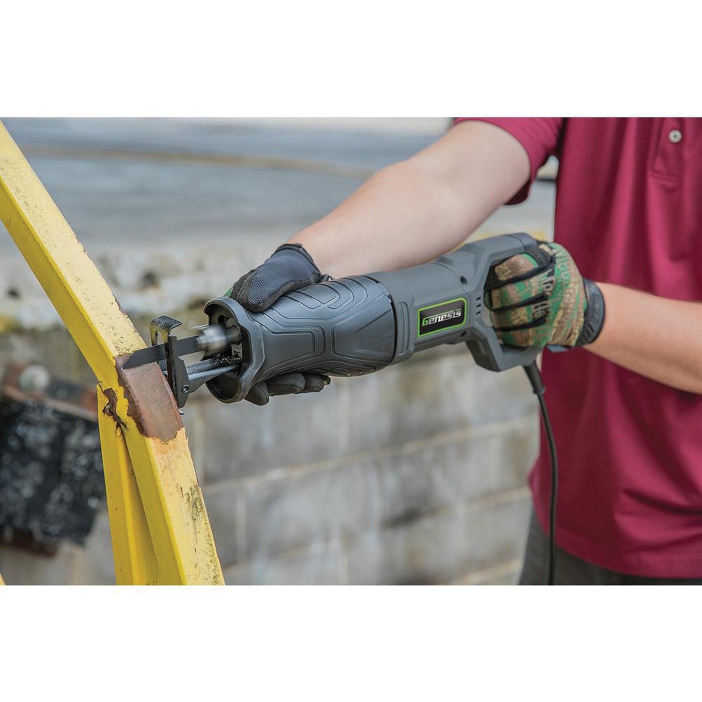 Genesis GRS750 7.5-Amp Variable-Speed Reciprocating Saw